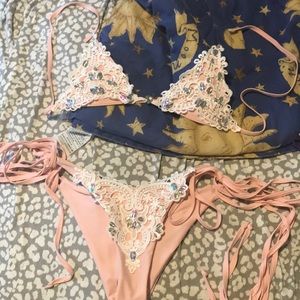 Rhinestone bikini SMALL